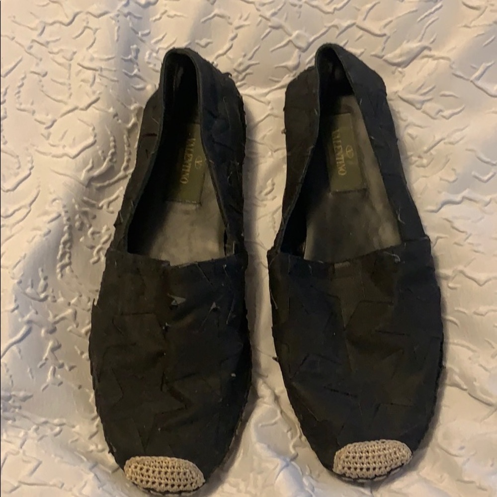 Authentic Valentino slip ons.